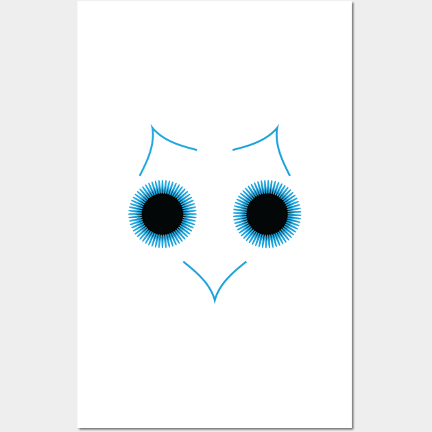 Minimalist Owl Wall Art by pelagio